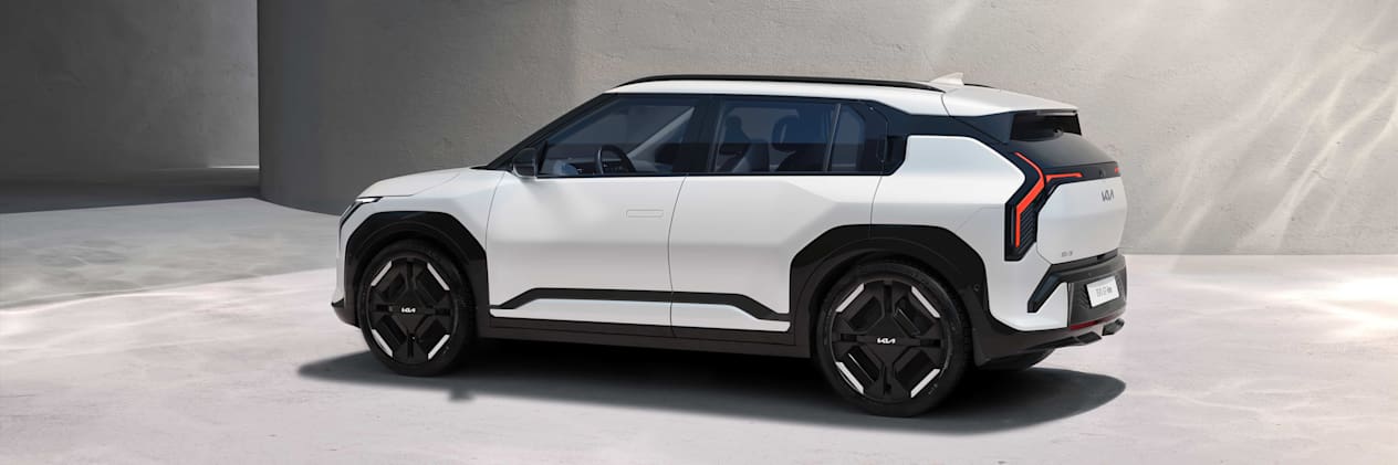Kia EV3 GT-Line 2025 : profil gauche statique