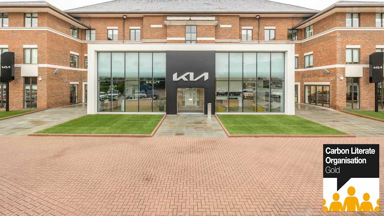 Kia UK has today announced that it has been accredited as a Gold Carbon Literate Organisation
