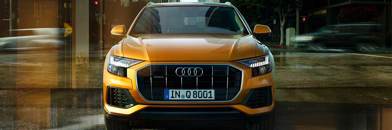 New Audi Q8 Front