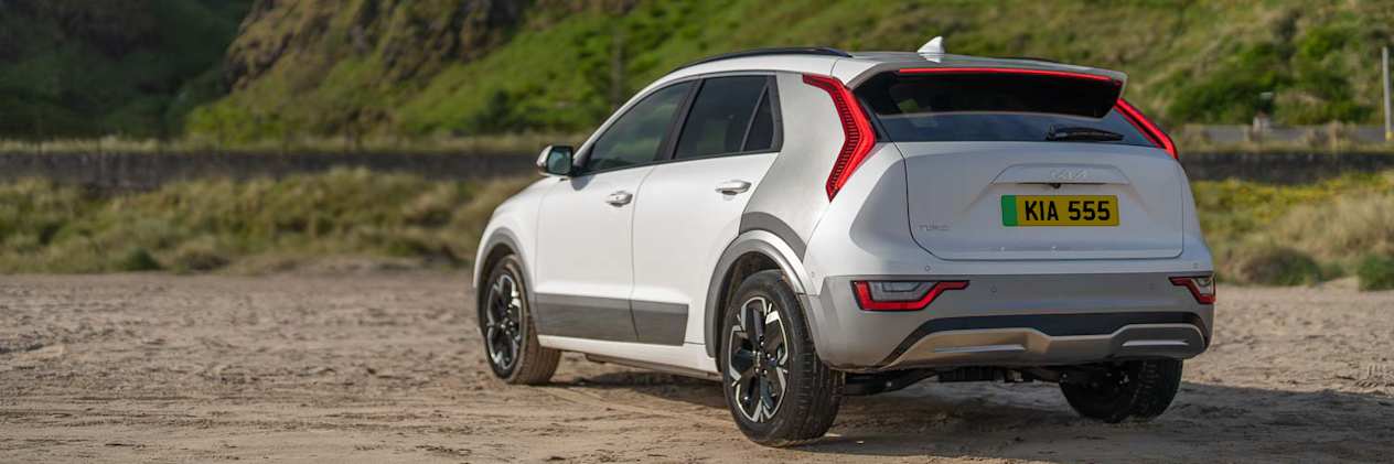 Kia Niro beach rear