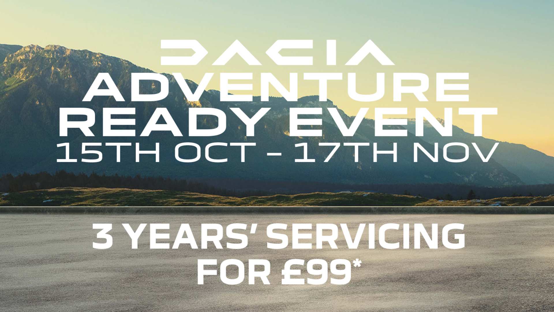 Dacia Adventure Ready Event