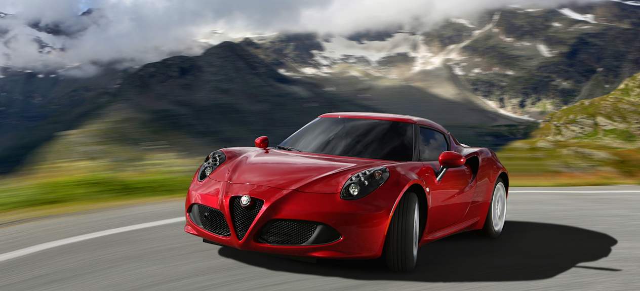 Alfa Romeo 4C avant