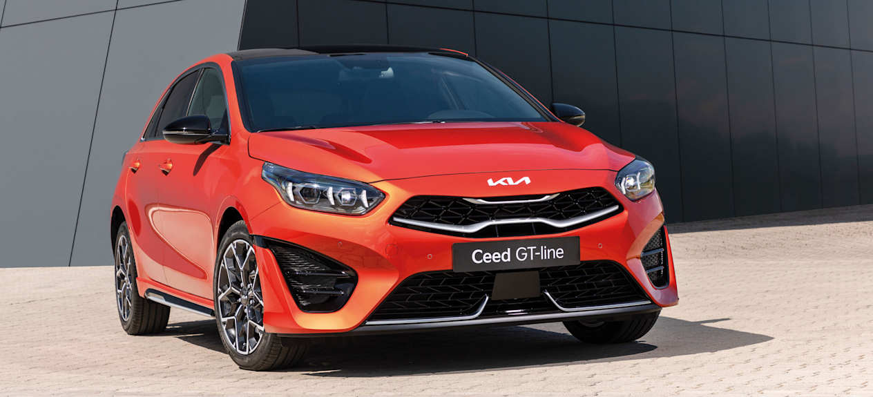 Kia Ceed Berline 2021 : vue avant