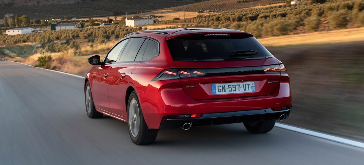 Peugeot 508 SW 2023 : face arrière