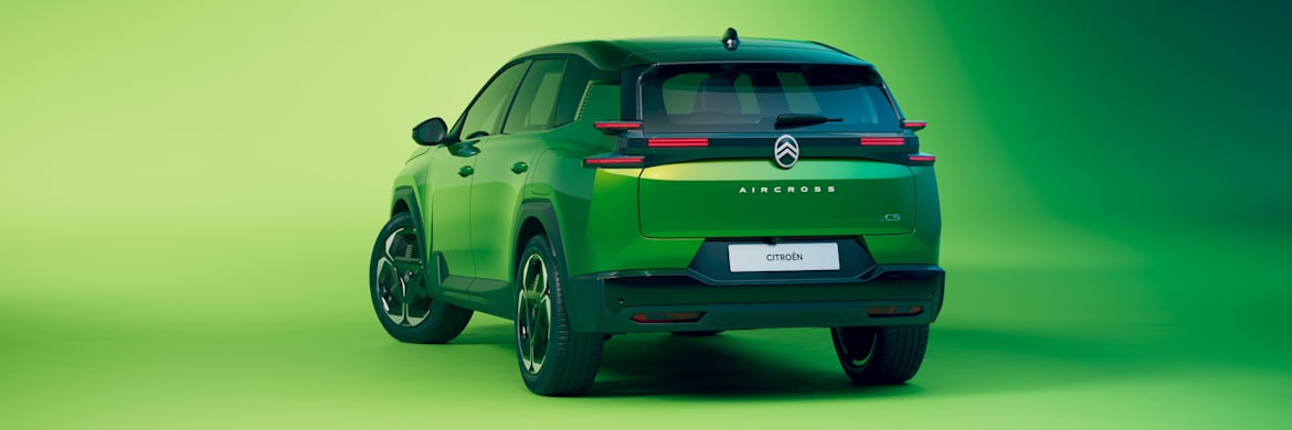 Citroën C5 Aircross 2025 : face arrière statique