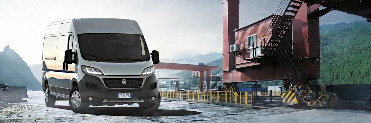 Fiat Ducato sur un port