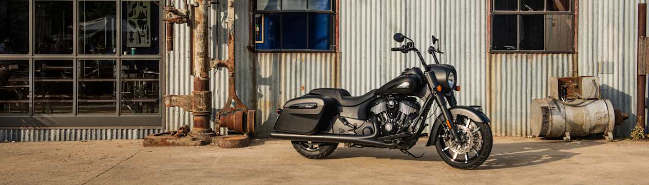 Indian Springfield Dark Horse vue de profil
