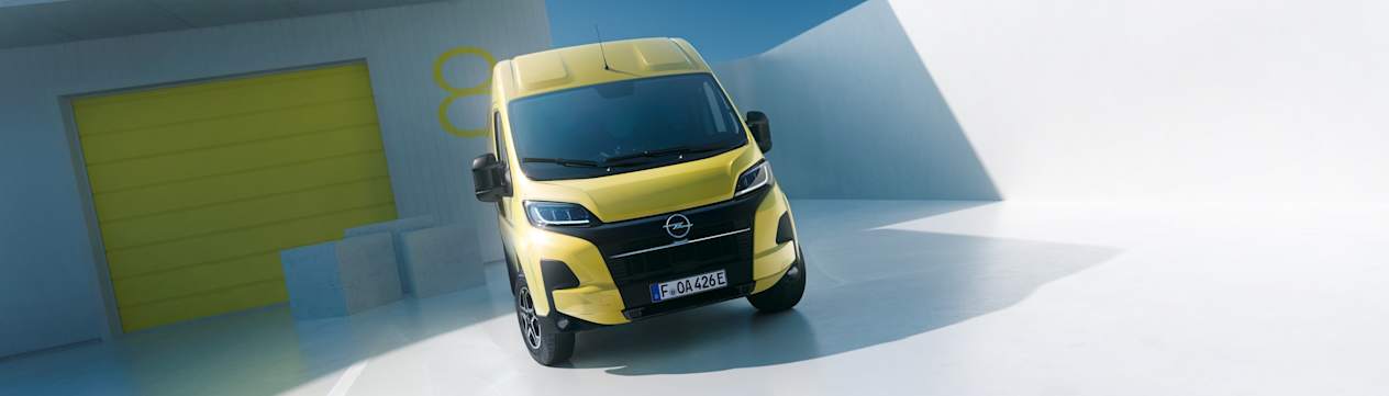 Opel Movano 2024 : face avant statique