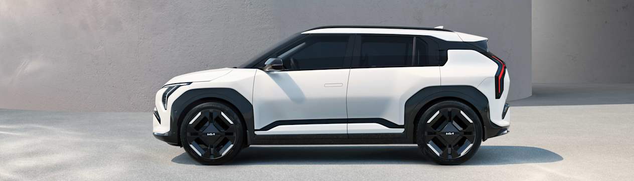 Kia EV3 GT-Line 2025 : profil gauche statique