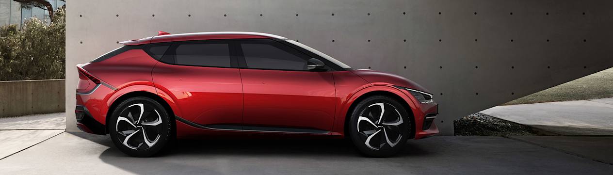Kia EV6 GT-line : profil