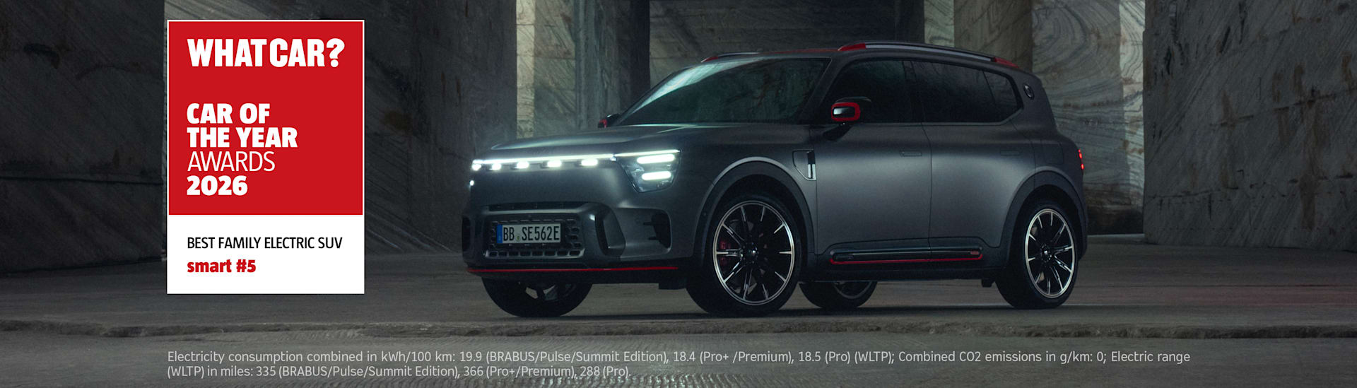 smart #5 Whatcar winner