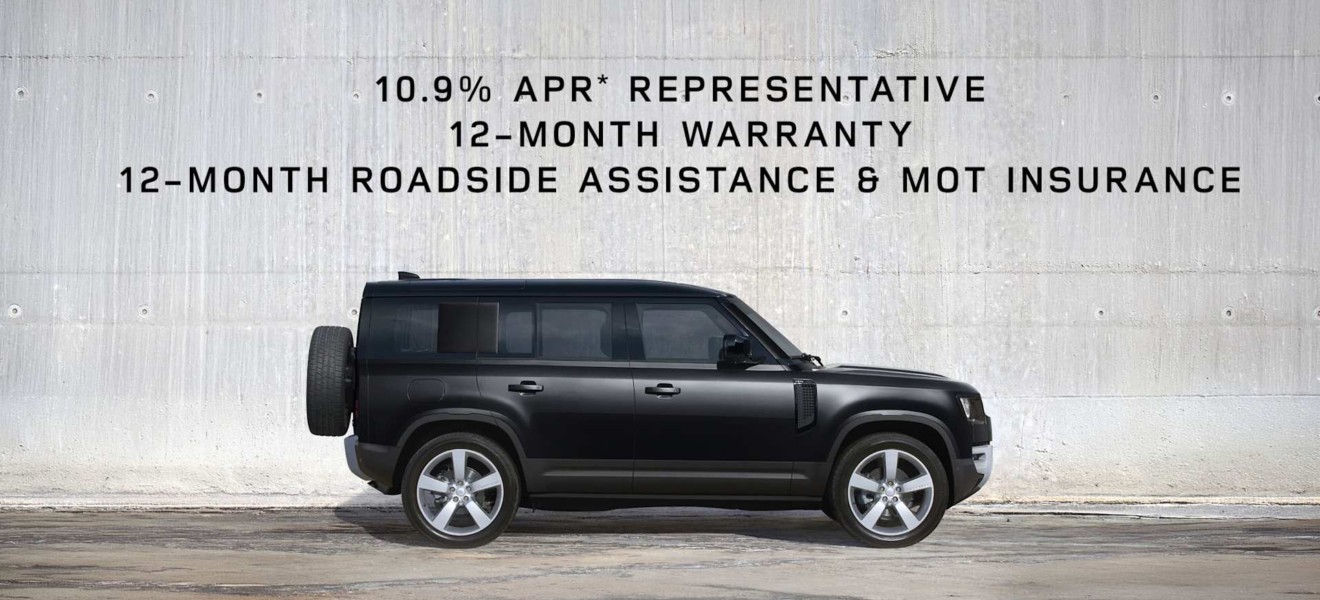 Land Rover Approved Used 10.9% APR with 12-month Warranty