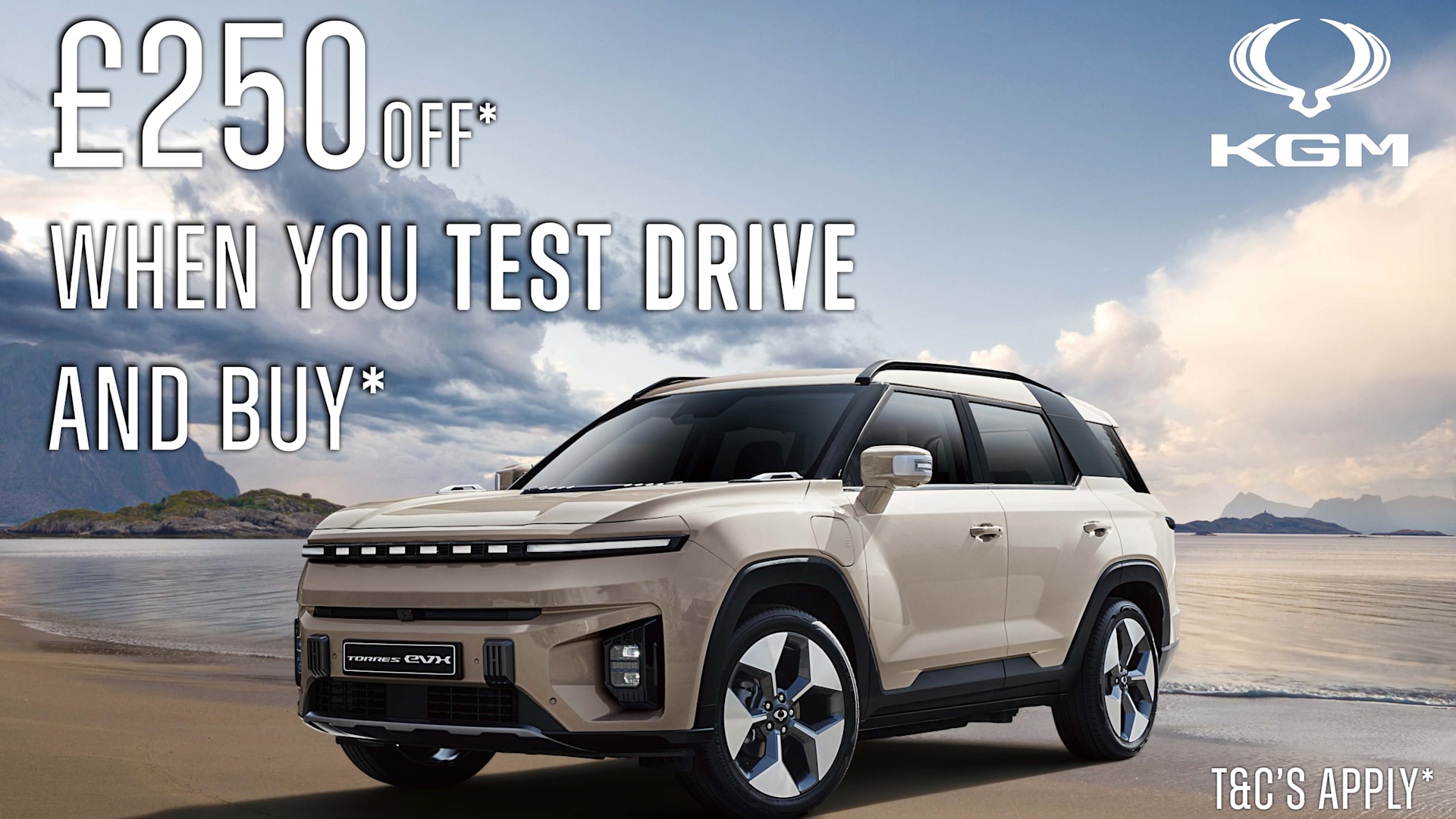 When you test drive & buy 