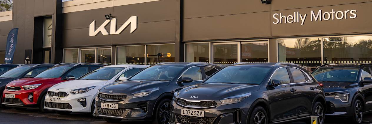 Shelly motors Epsom Showroom outdoors