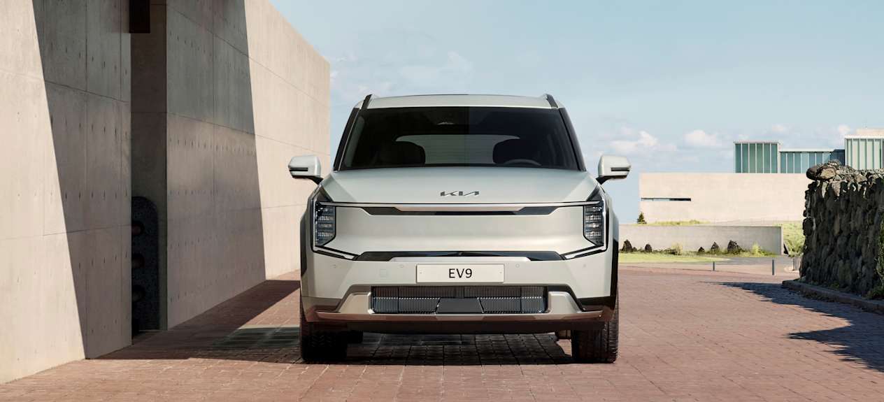 Kia EV9 2024 : face avant statique