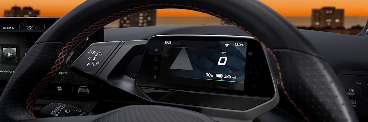 CUPRA Born cockpit