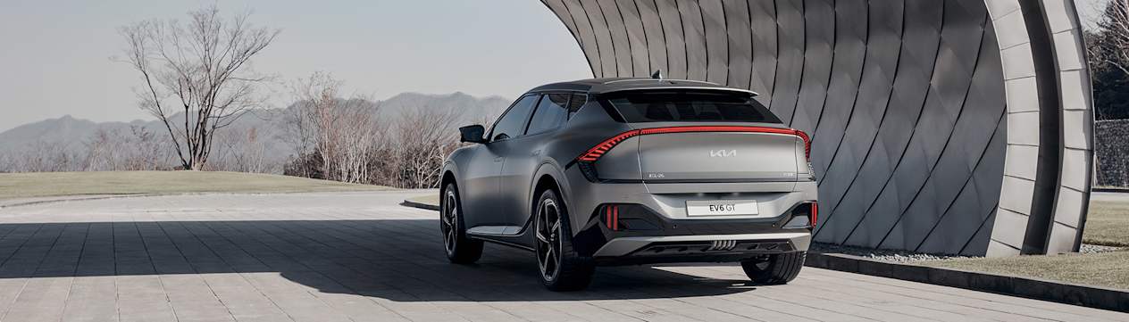 Kia EV6 GT : Trois quarts arrière