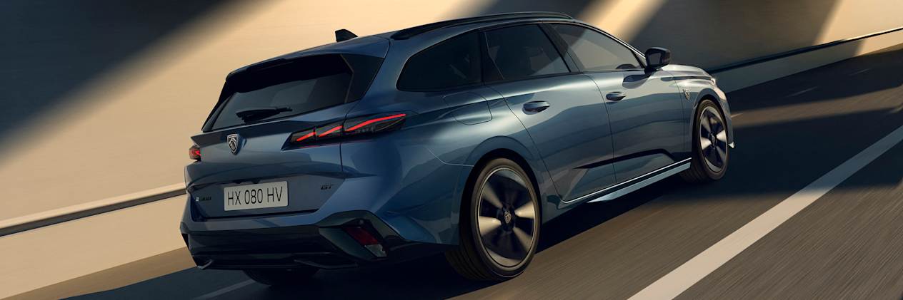 Peugeot 308 sw 2025 : 3/4 arriere