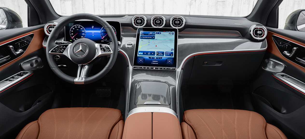 Mercedes-Benz GLC 2022 Avantgarde : intérieur et planche de bord