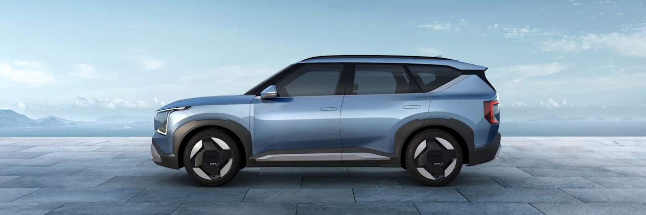 Kia EV5 2024 : profil gauche