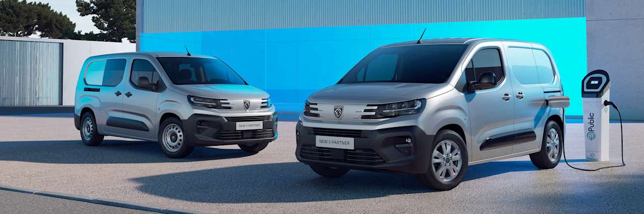 Gamme Peugeot Partner électrique 2024