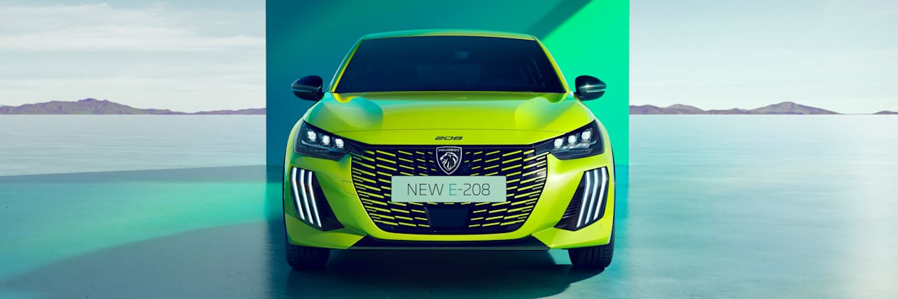 Peugeot 208 2023 : face avant