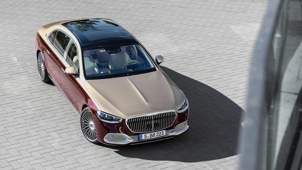 Mercedes-Maybach Classe S 2020 vue de dessus