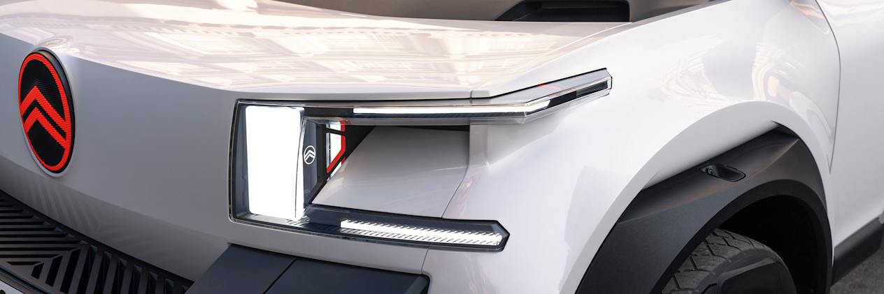 Concept-Car Citroën Oli (2022) : Gros plan phare