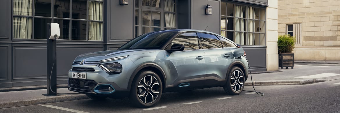 Nouvelle Citroën ë-C4 en charge