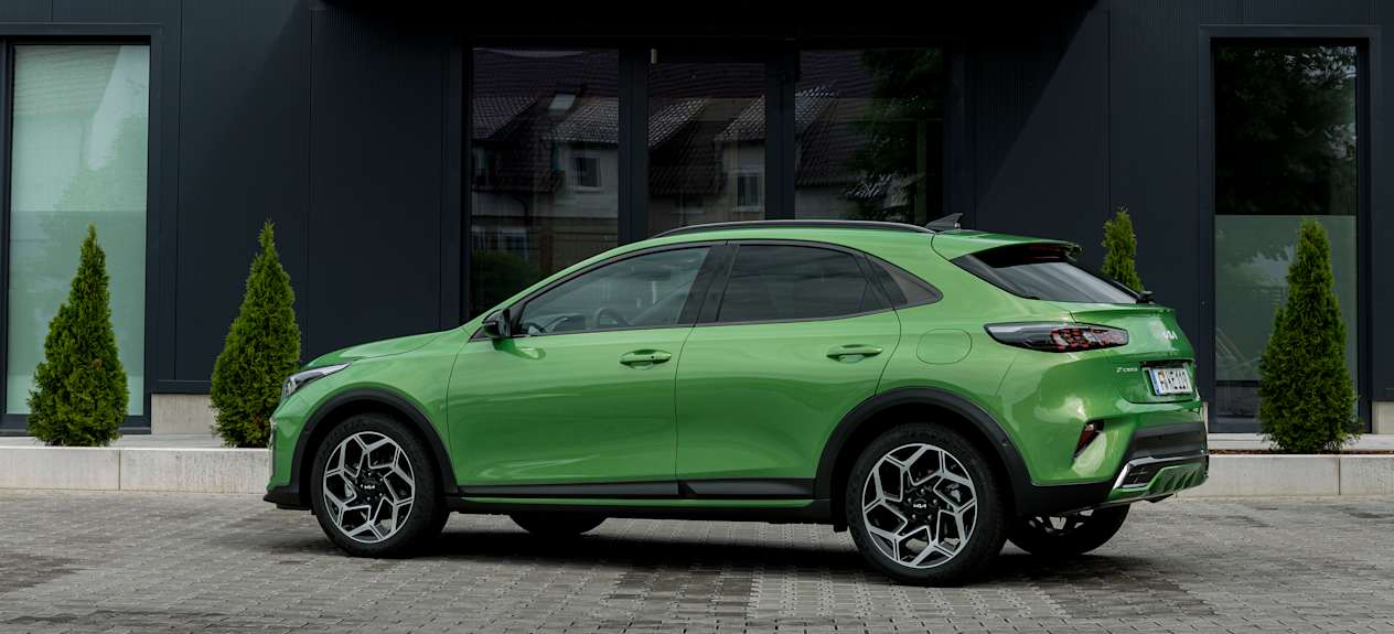 Kia XCeed 2022 : vue de profil statique