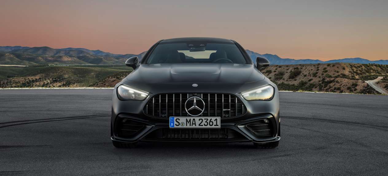 Mercedes CLE 53 AMG 2024 : face avant statique