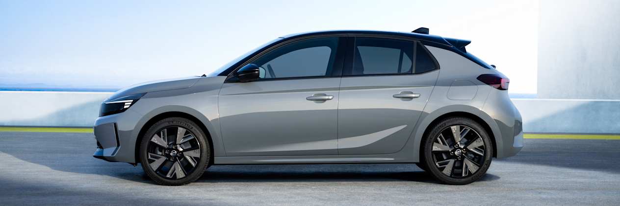 Opel Corsa 2023 : profil gauche statique