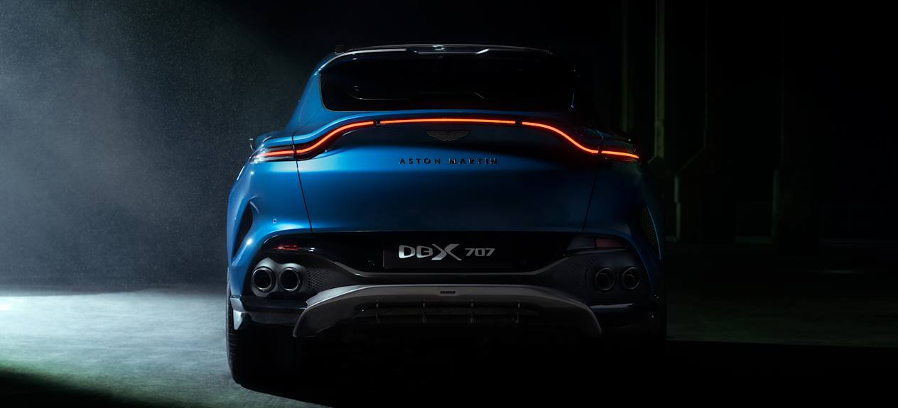 Aston Martin DBX 707 face arrière