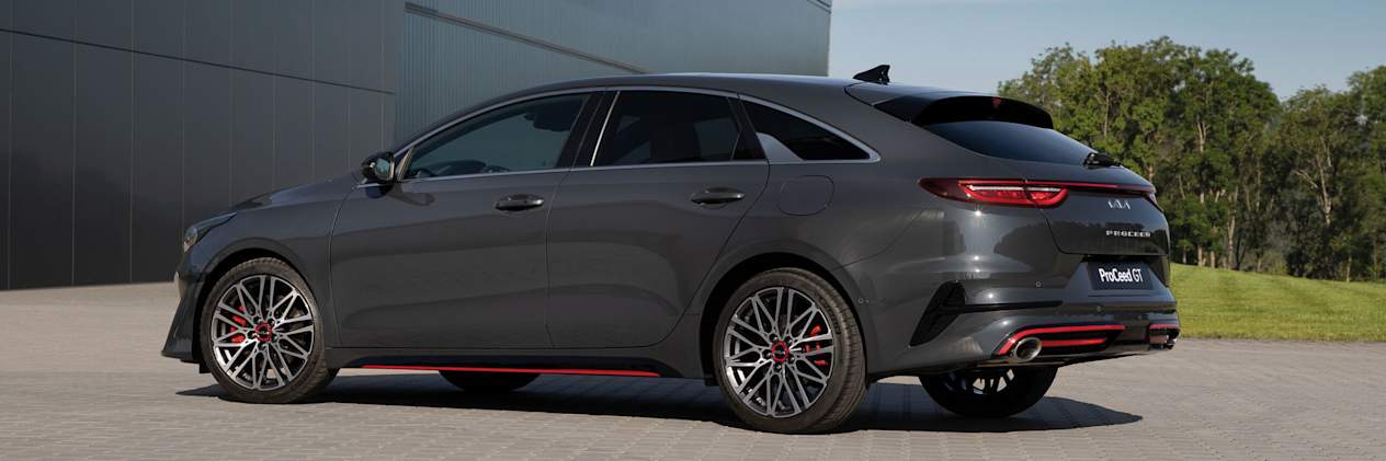 Kia ProCeed 2021 : trois quarts arrière