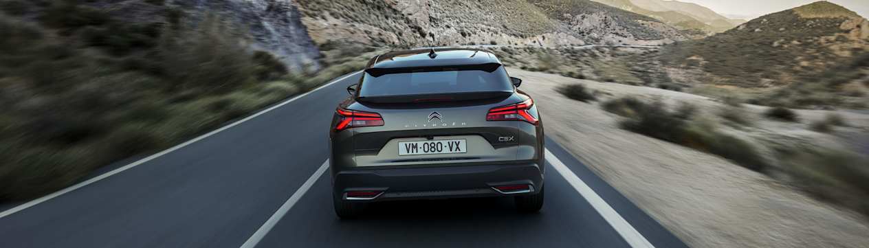 Nouvelle Citroën C5 X : Face arrière