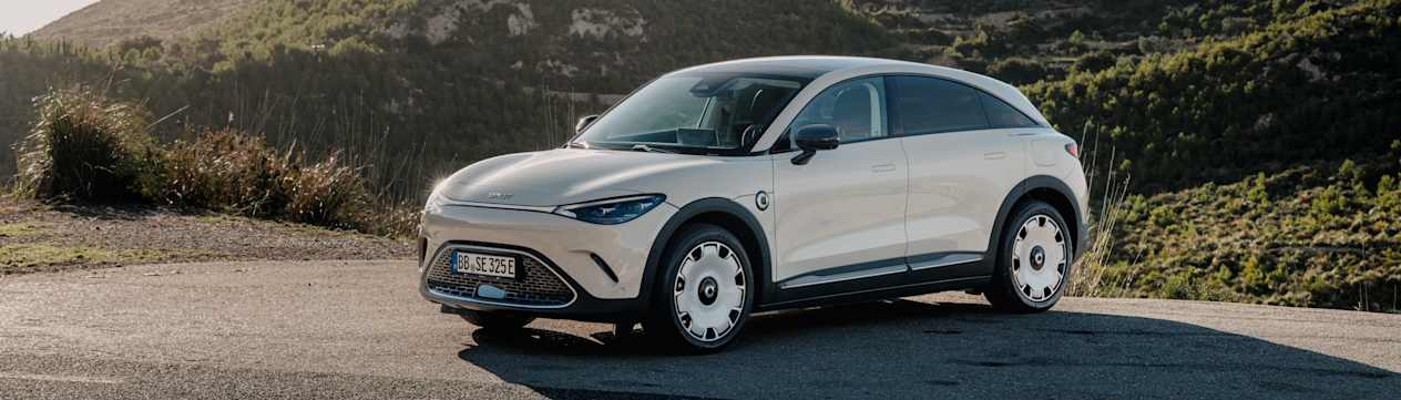 Smart #3 Premium 2023 : trois quarts avant gauche statique