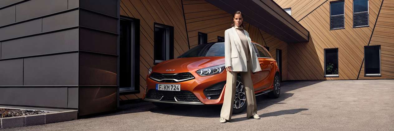 Kia Ceed 2021 : trois quarts avant