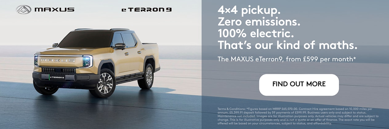 Maxus eTerron 9 £599 per Month