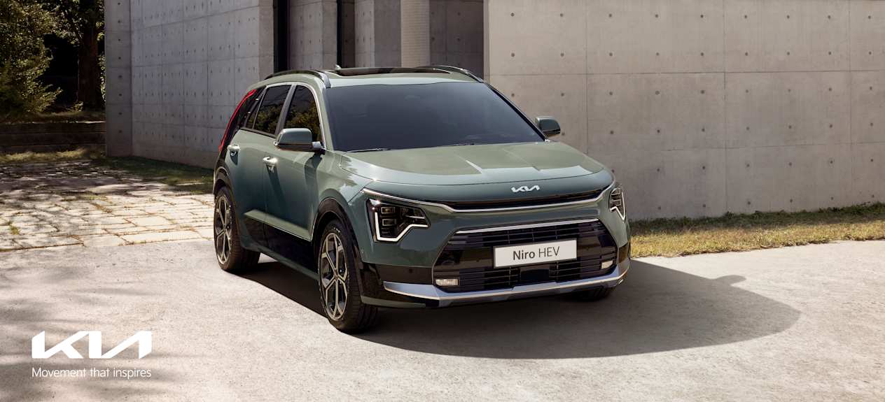 Kia Niro 2022 trois quart avant