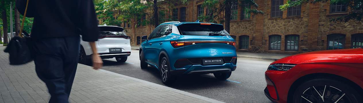 BYD Atto 3 2022 : manœuvre de stationnement