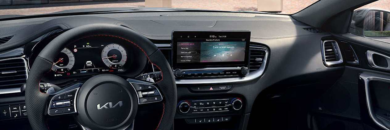 Kia proceed dashboard