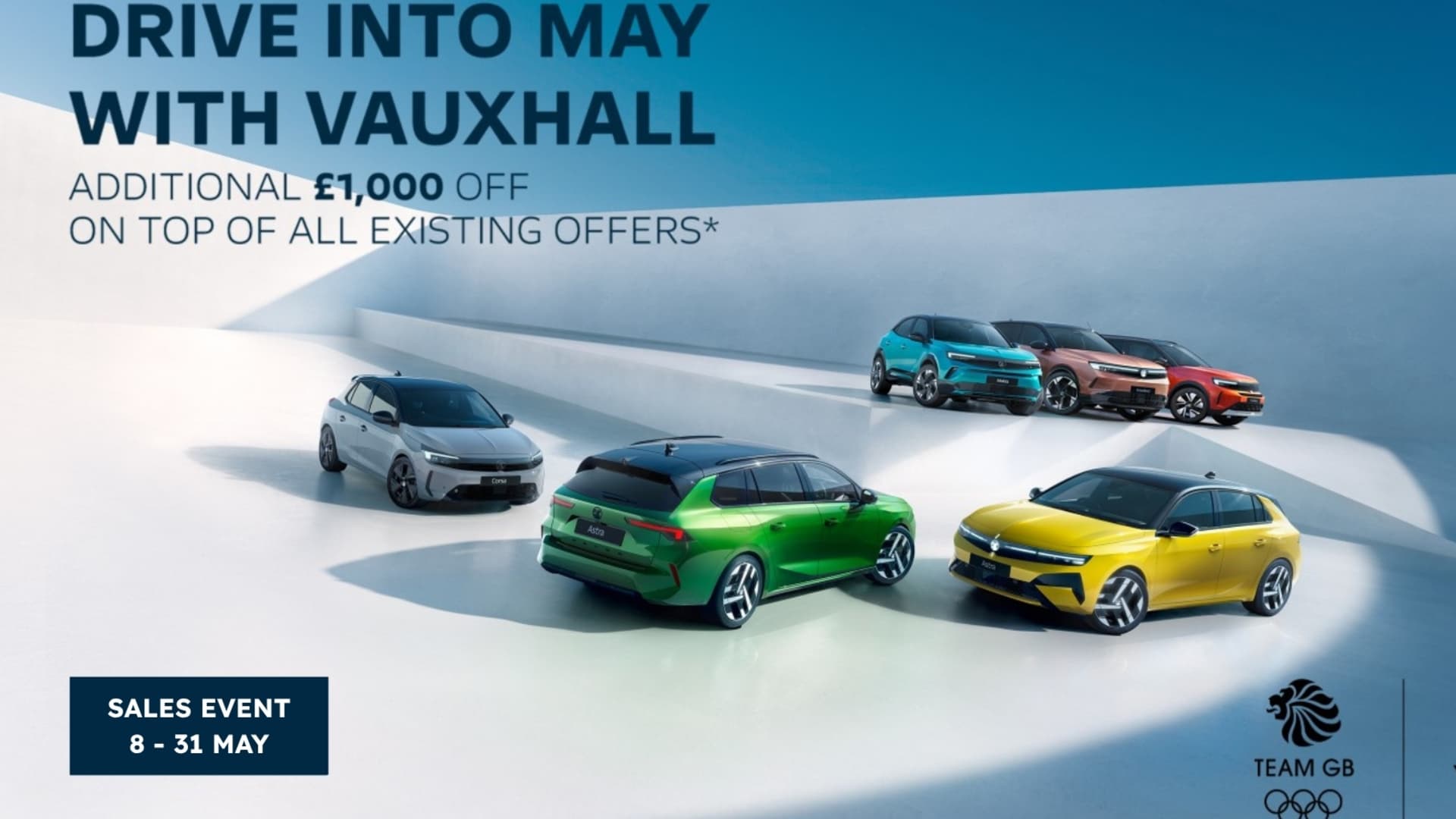 Vauxhall May Sale Event