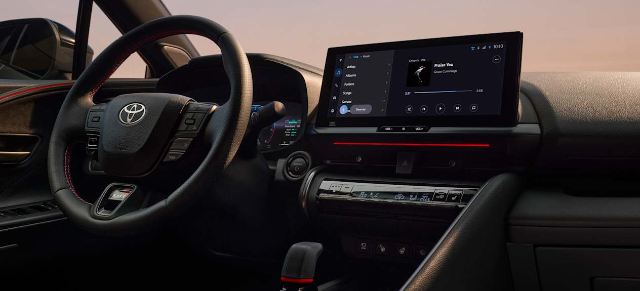 Toyota CHR 2023 : écran tactile