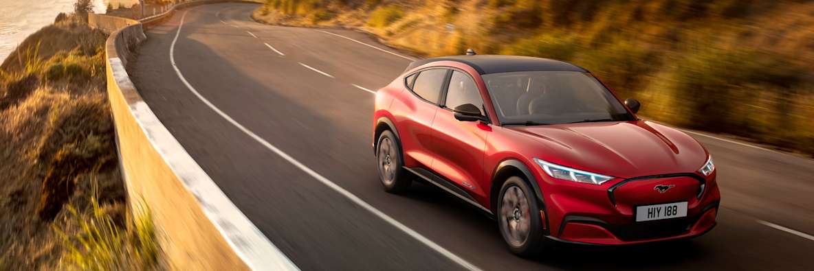 Image of Ford Mustang Mach-E Front Lifestyle Costal