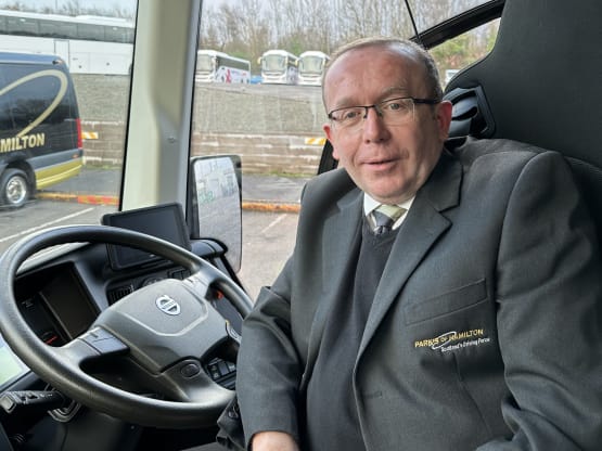Coach Driver Alan - over 27 years service