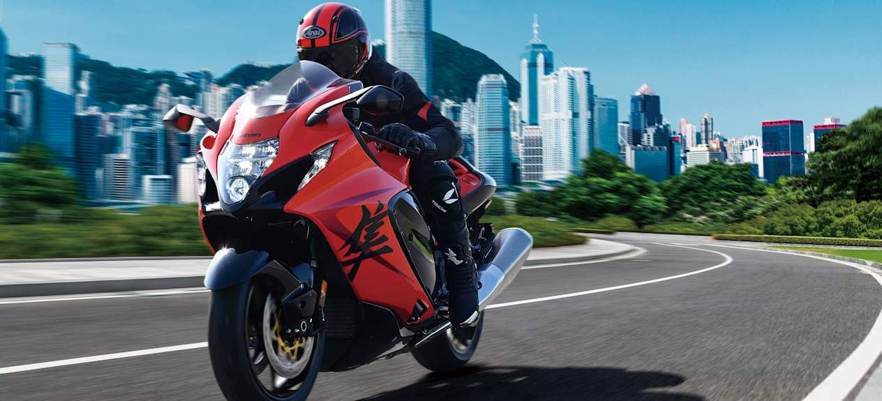Suzuki Hayabusa face avant