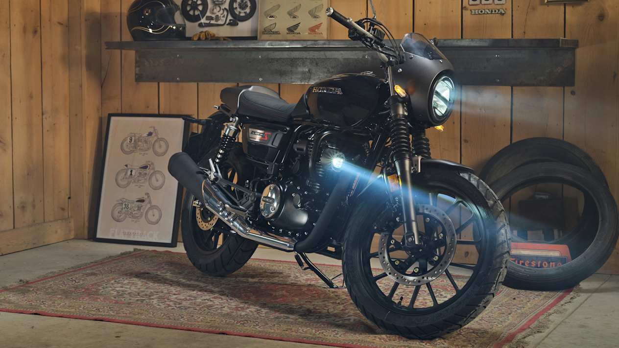Honda GB350S : signature lumineuse