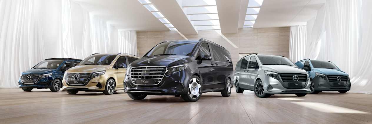 Gammes vans mercedes 2023