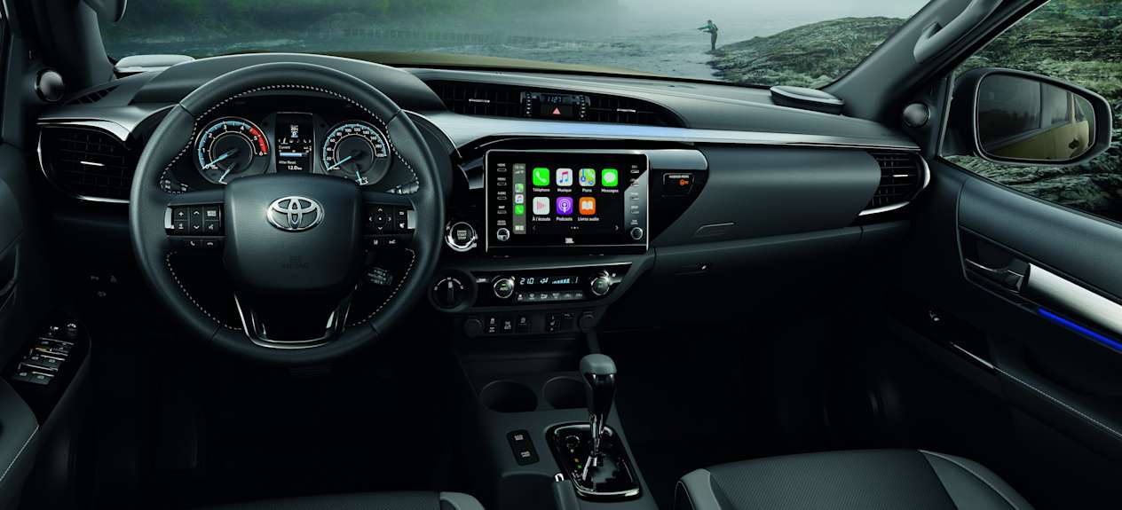 Toyota Hilux 2020 : intérieur