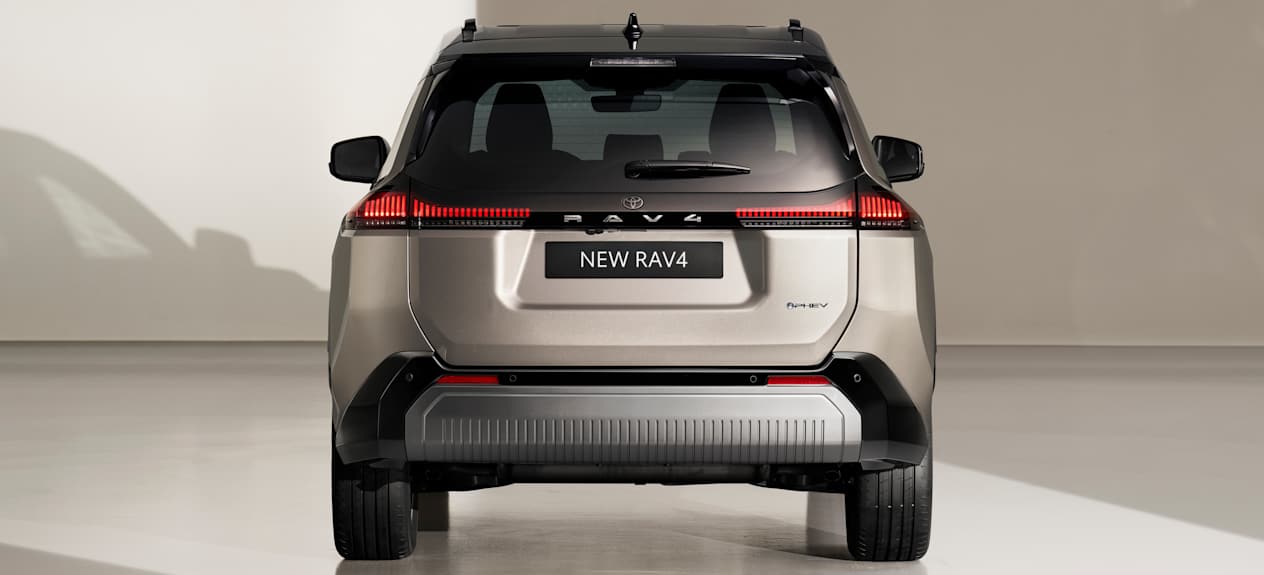Toyota RAV4 : face arriere